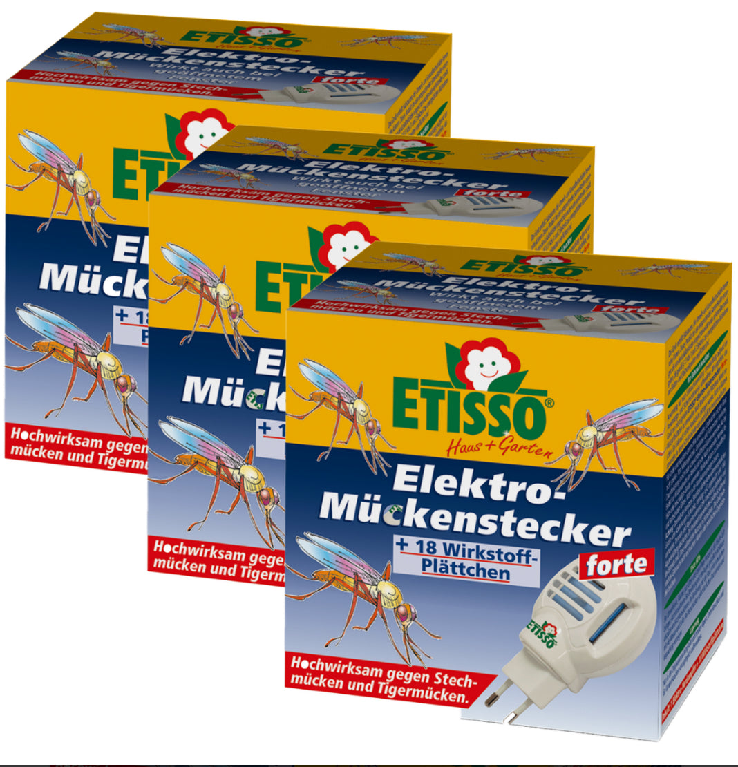 3x Etisso Mückenstecker Sparpack