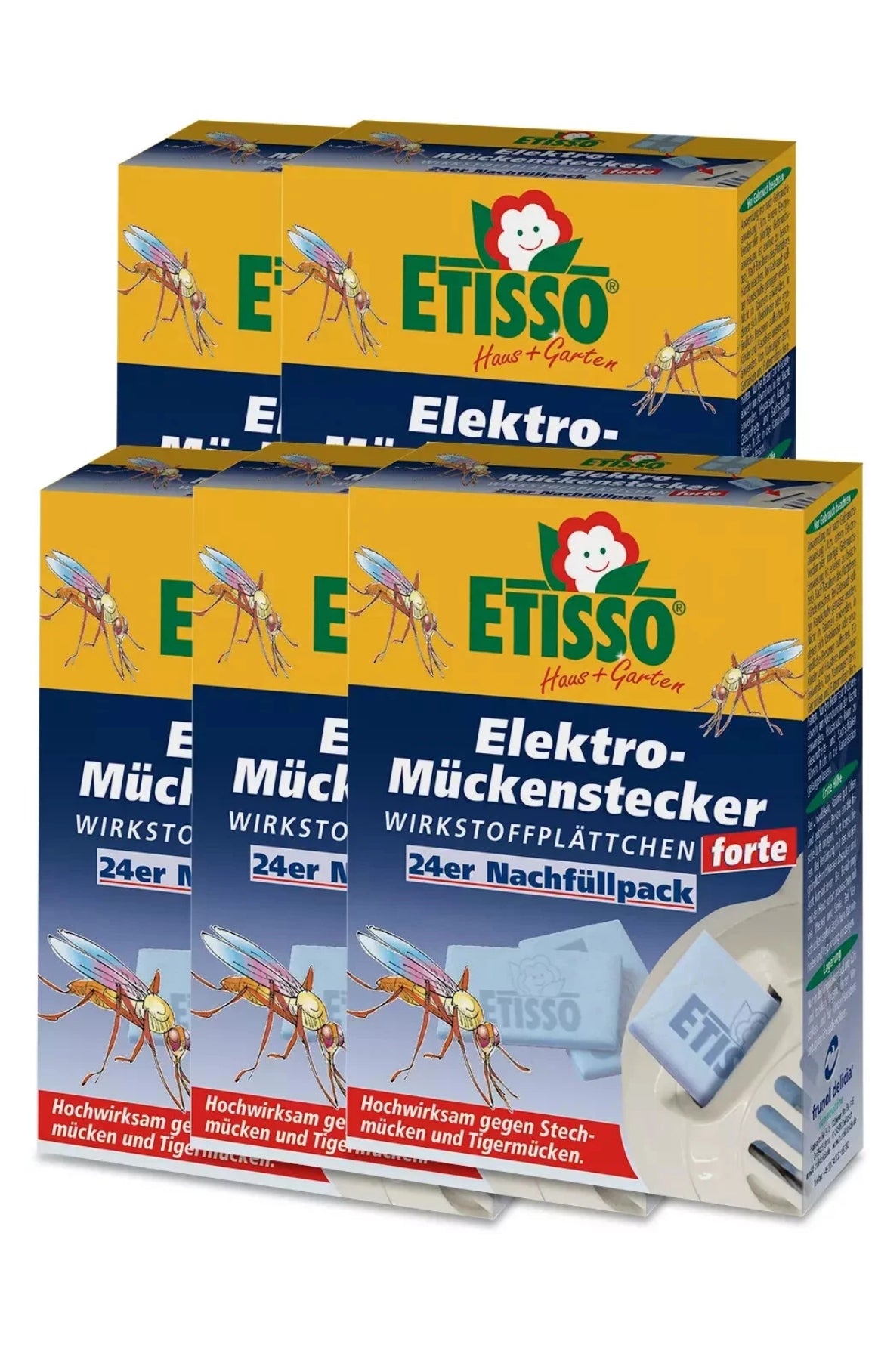 Etisso Mückenstecker Nachfüller 5er Sparpack