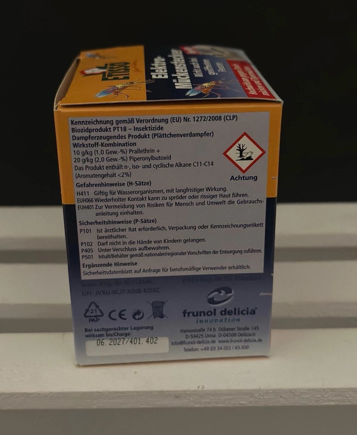2x Etisso Elektro-Mückenstecker